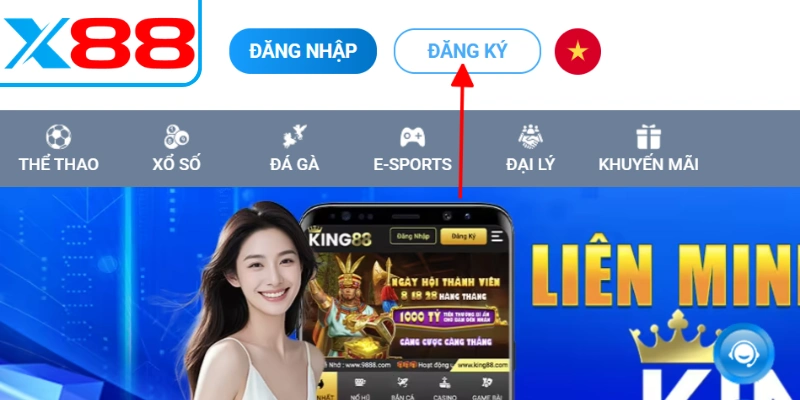 Nắm rõ một số điều kiện cần khi tạo tài khoản mới tại X88